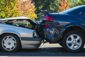 auto-ongeluk in Fulton County