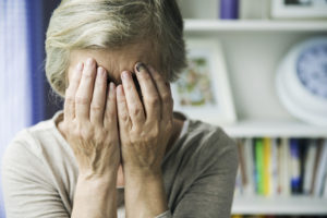 old woman, victim of civil battery