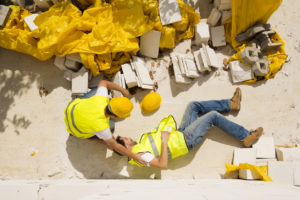 workplace accident at a construction site