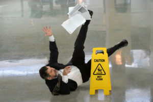 wet floor