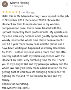 Atlanta Construction Accident Testimonial