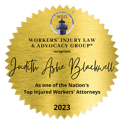 2023 Workers' Injury Law & Advocacy Group awarded to Judith Blackwell