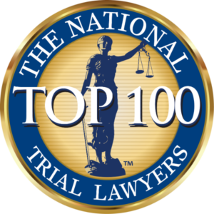 Award for The National Top 100 Trial Lawyers