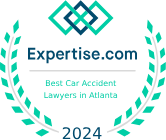 Expertise.com award for Best Car Accident Lawyer in Atlanta for 2024